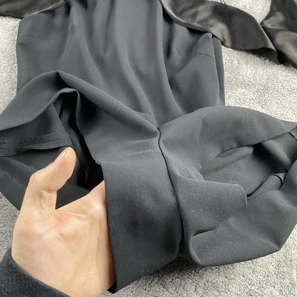 Alice + Olivia Flare Dress Womens 2 Black - Picture 9 of 16